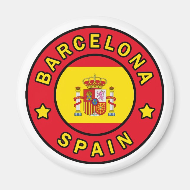 Barcelona Spanien Magnet (Vorne)