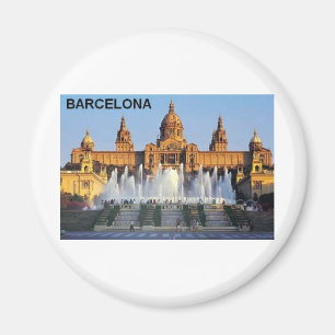 Barcelona Spanien Magnet