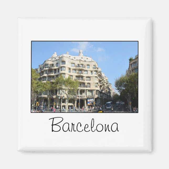 Barcelona, Spanien Magnet (Vorne)