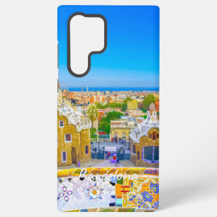 Barcelona, Spanien - Park Guell Gaudi Mosaik Samsung Galaxy Hülle