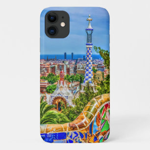 Barcelona Spanien Park Guell Mosaik Case-Mate iPhone Hülle