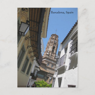 Barcelona Spanien Postkarte