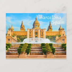 Barcelona Spanien Postkarte