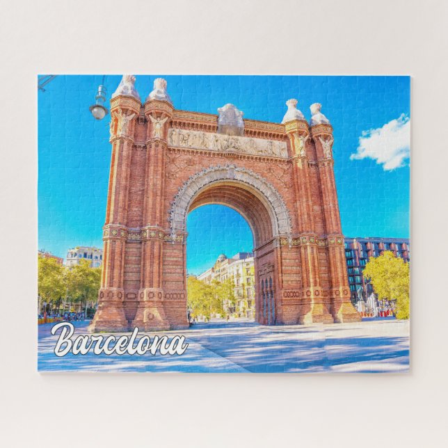 Barcelona, Spanien Puzzle (Horizontal)
