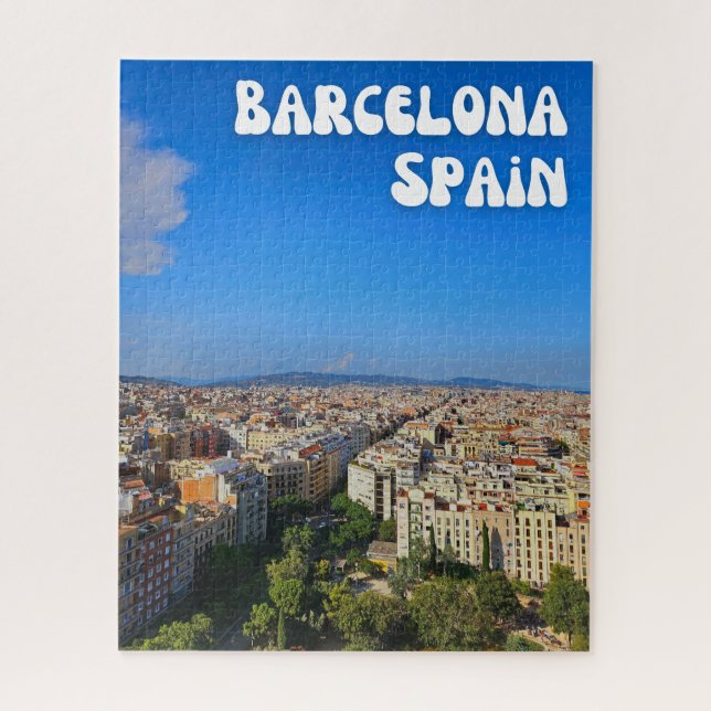Barcelona, Spanien Puzzle (Vertikal)