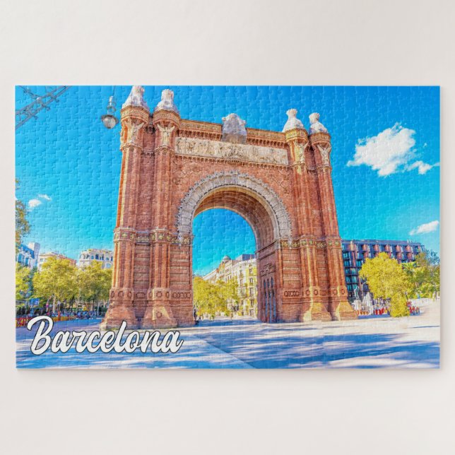 Barcelona, Spanien Puzzle (Horizontal)