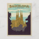 Barcelona, Spanien - Sagrada Familia Postkarte (Vorderseite)