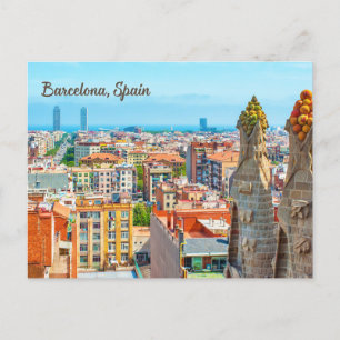 Barcelona, Spanien Schöne Aussicht Postkarte