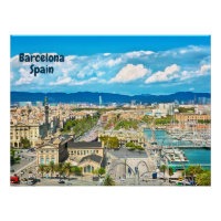Barcelona, Spanien Schöne Stadtansicht  