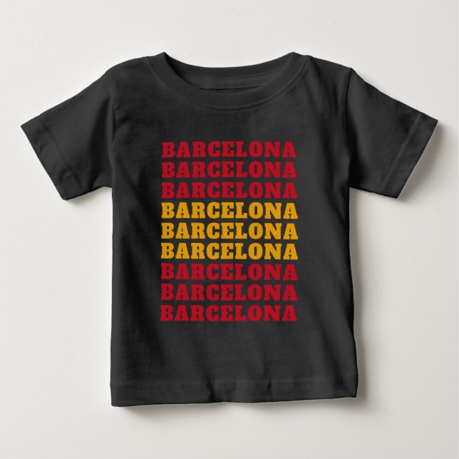 Barcelona Spanien Shirts und Jacken (Vorderseite)
