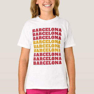 Barcelona Spanien Shirts und Jacken