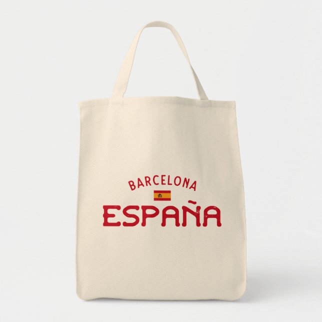 Barcelona Spanien (Spanien) Tragetasche (Vorne)