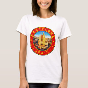 Barcelona Spanien T-Shirt
