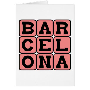 Barcelona, Stadt Spanien