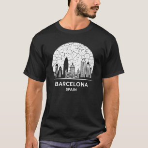 Barcelona Stadt Spanien T-Shirt