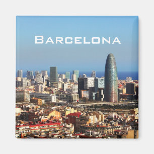 Barcelona-Stadtbild Magnet