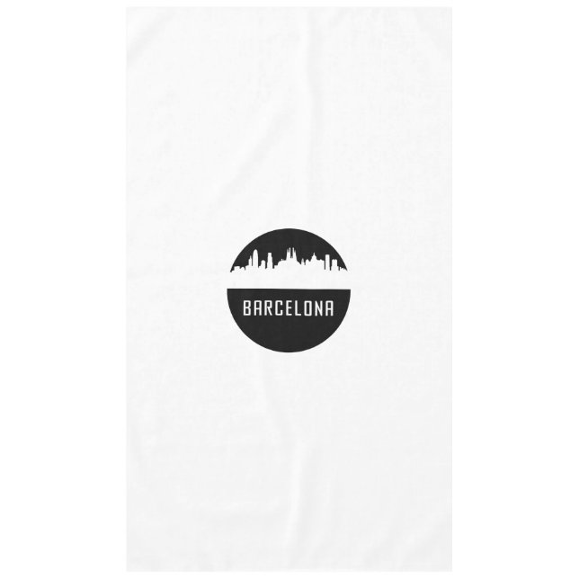 Barcelona | Städte Spaniens Tischdecke (Vorderseite)