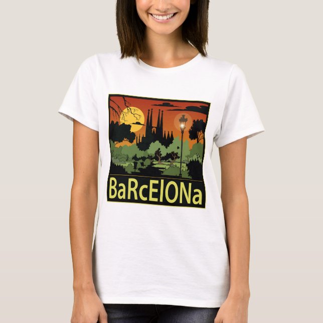 Barcelona T-Shirt (Vorderseite)