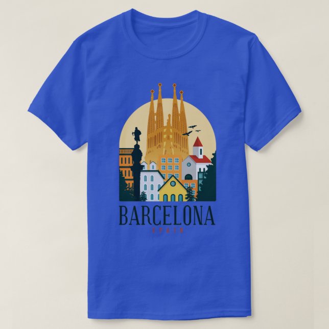 Barcelona T-Shirt (Design vorne)