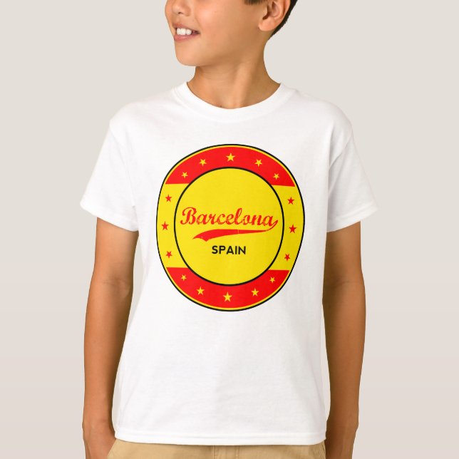 Barcelona T-Shirt (Vorderseite)