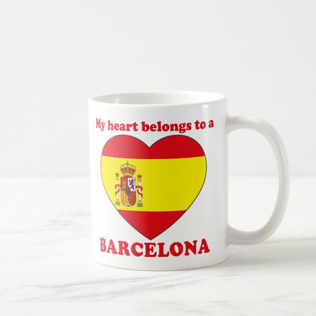 Barcelona Tasse (Rechts)