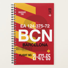 Barcelona - Travel Planner 2026 Planer