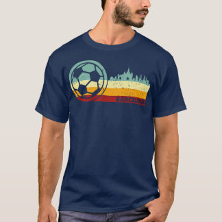 Barcelona Vintag Retro T-Shirt
