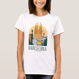 BarcelonaSkyline T-Shirt