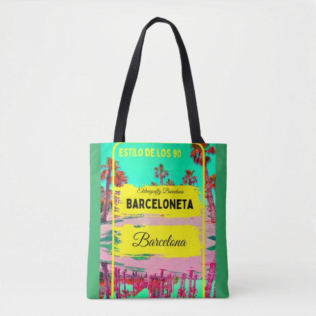 Barceloneta, Barcelona-Stil Tasche-Design 4 (Vorderseite)