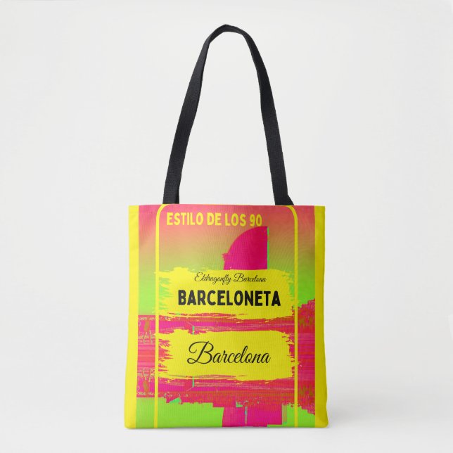 Barceloneta, Barcelona-Stil Tasche-Design 5 (Vorderseite)