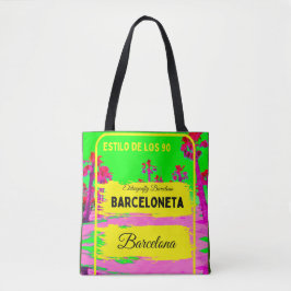 Barceloneta, Barcelona Stil Tasche Verde