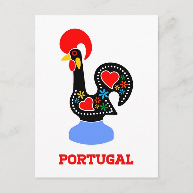 Barcelos Rooster Postkarte (Vorderseite)