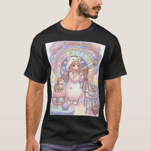 Bärchen Reverie Kawaii Astrologie Sternengucker Äs T-Shirt