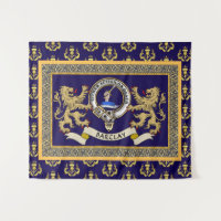 Barclay-Clan-Abzeichen Personalisiert Blau