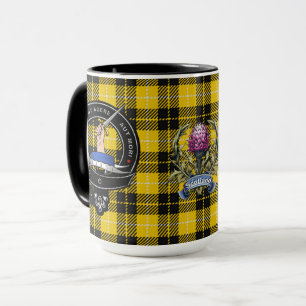 Barclay Clan Abzeichen & Tartan Tasse