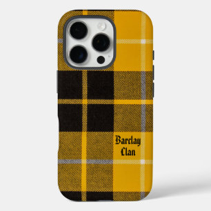 Barclay Dress Clan Tartan Mit Monogramm Namen iPhone 16 Pro Hülle