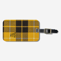 Barclay Dress Clan Tartan With Monogram Name