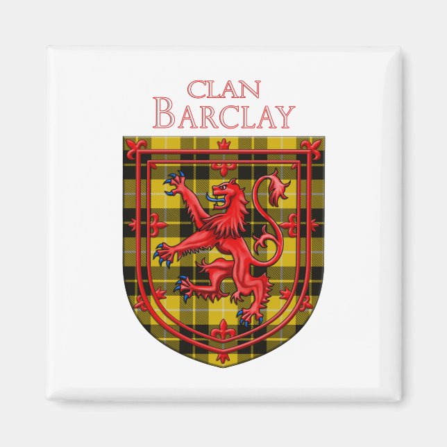 Barclay Dress Tartan Scottish Kariert Magnet (Vorne)