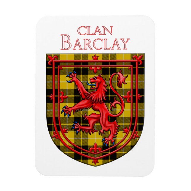 Barclay Dress Tartan Scottish Kariert Magnet (Vertikal)