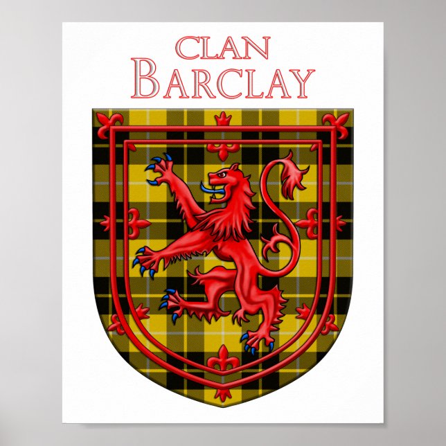 Barclay Dress Tartan Scottish Kariert Poster (Vorne)