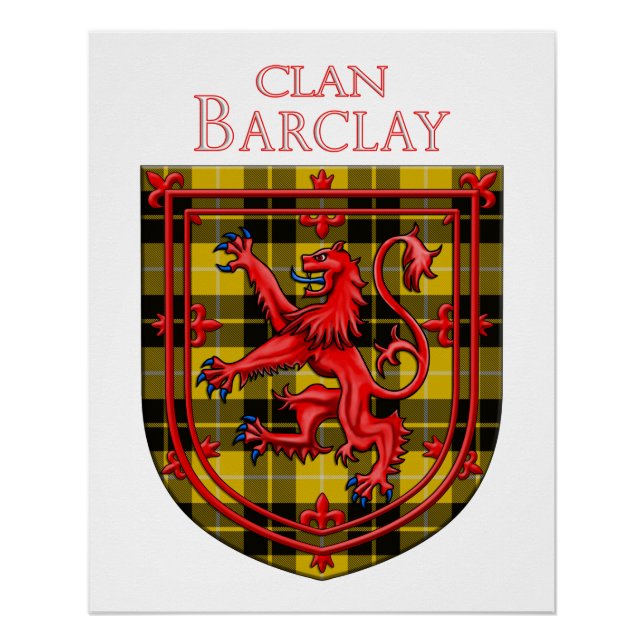 Barclay Dress Tartan Scottish Kariert Poster (Vorderseite)