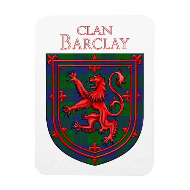 Barclay Hunting Tartan Scottish Kariert Magnet (Vertikal)