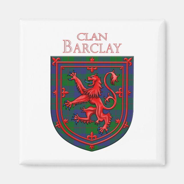 Barclay Hunting Tartan Scottish Kariert Magnet (Vorne)