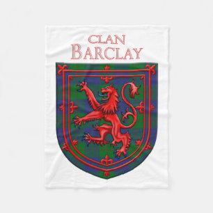 Barclay Hunting Tartan Scottish Plaid Fleecedecke