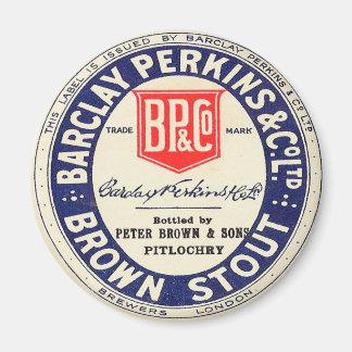 Barclay Perkins Brown Stout Magnet