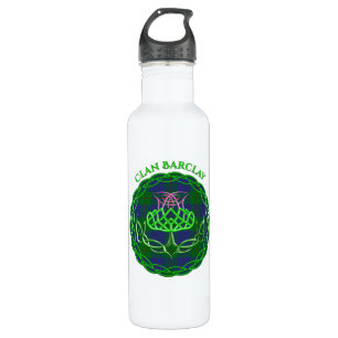 Barclay Scottish Tartan Celtic Thistle Edelstahlflasche