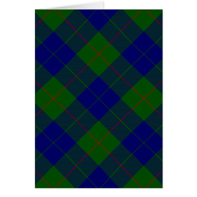 Barclay Tartan Blau grün kariert (Vorne)