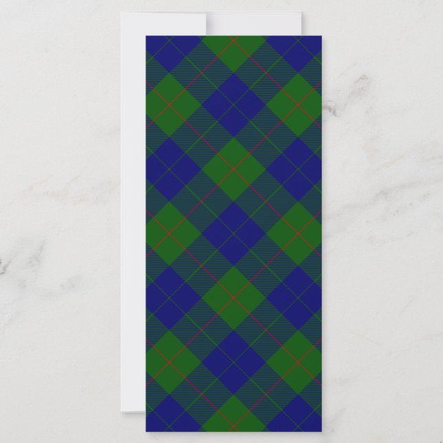 Barclay Tartan Blau grün kariert (Vorderseite)