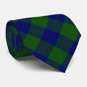 Barclay Tartan Blau grün kariert Krawatte