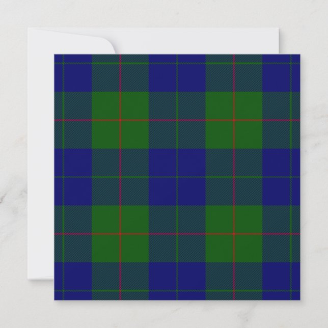 Barclay Tartan Blau kariert (Vorderseite)